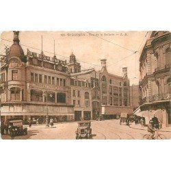 02 SAINT-QUENTIN. Voitures anciennes decant Magasin Devred rue de la Sellerie vers 1932