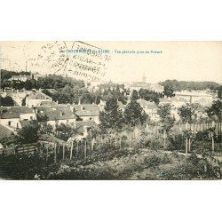 52 BOURBONNE-LES-BAINS. Vue du Village prise du Prieuré 1925