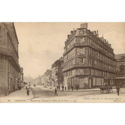 87 LIMOGES. Hôtel de la Paix Boulevard Fleurus 1917