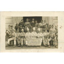 93 SAINT-OUEN. L'Ecole de Cuisine des Militaires. Photo carte postale ancienne