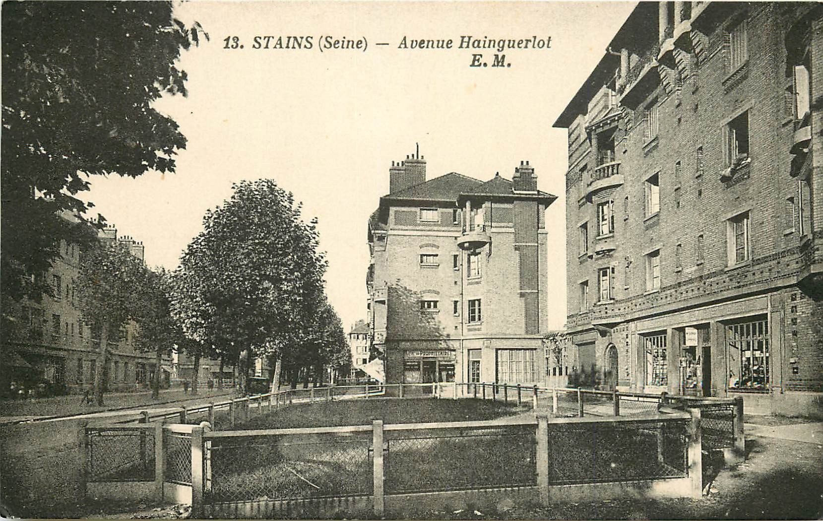 93 STAINS. Librairie Papeterie Avenue Hainguerlot