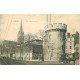 carte postale ancienne 14 CAEN. La Tour Leroy et Fiacre
