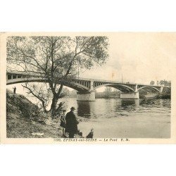 93 EPINAY-SUR-SEINE. Le Pont 1942