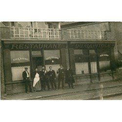 DRUMMONDVILLE au QUEBEC. Restaurant du Capitole au 207 rue Lindsay Maison Guevin