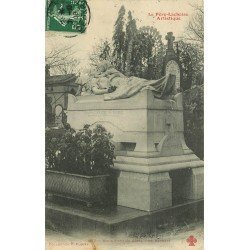 PARIS 20° Cimetière du Père Lachaise. Monument Verazzi 1908