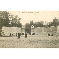 PARIS XX. Cimetière du Père Lachaise. L'Entrée Boulevard de Ménilmontant vers 1900