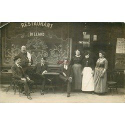 PARIS 17 Maison Cheyssial Bar Restaurant 45 rue Pouchet. Photo carte postale rare