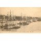 33 BORDEAUX. Les Bateaux Morutiers en Rade. Pêcheurs et Poissons 1917