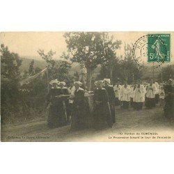 29 Pardon de RUMENGOL. La Procession faisant le tour de l'enceinte 1911