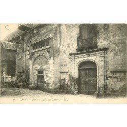 carte postale ancienne 14 CAEN. Ancienne Eglise des Carmes