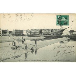 14 COURSEULLES-SUR-MER. Le Parc à Huîtres 1909. Métiers de la Mer