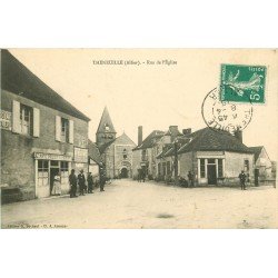 03 THENEUILLE. Café Restaurant rue de l'Eglise 1915