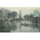 carte postale ancienne 14 CAEN. Top Promotion Ecole de Natation et canotage sur l'orne 1905