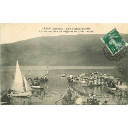 73 LEPIN. Jour de Régates sur Lac d'Aiguebelette 1908