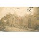 60 COMPIEGNE. Maison détruite par un bombardement au n° 17 en 1918. Rare photo carte postale ancienne