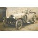 11 SIGEAN. Superbe voiture ancienne décapotable. Carte postale photo de Dumas