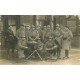 WW WESTERHOLT. Militaires de garde à la Gare avec mitrailleuse. Photo carte postale 1923