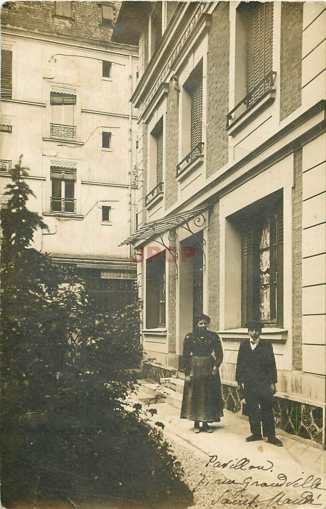 94 SAINT-MANDE. Superbe Résidence au 7 rue Grandville. Photo carte postale 1915