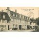 WW 23 CHAMBON-SUR-VOUEIZE. Voiture et Autocars devant l'Hôtel Bodeau 1929