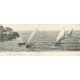 WW 64 BIARRITZ. Barques de Pêche rentrant au Port. Carte panoramique vers 1900