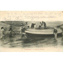 WW 14 LANGRUNE. La Pêche à la Crevette1916