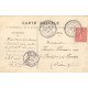 WW 52 FAVEROLLES. Facteur et Militaires devant le Bureau de Poste 1907