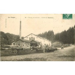 WW 88 DARNEY. La Scierie des Rochottes avec ses employés 1908