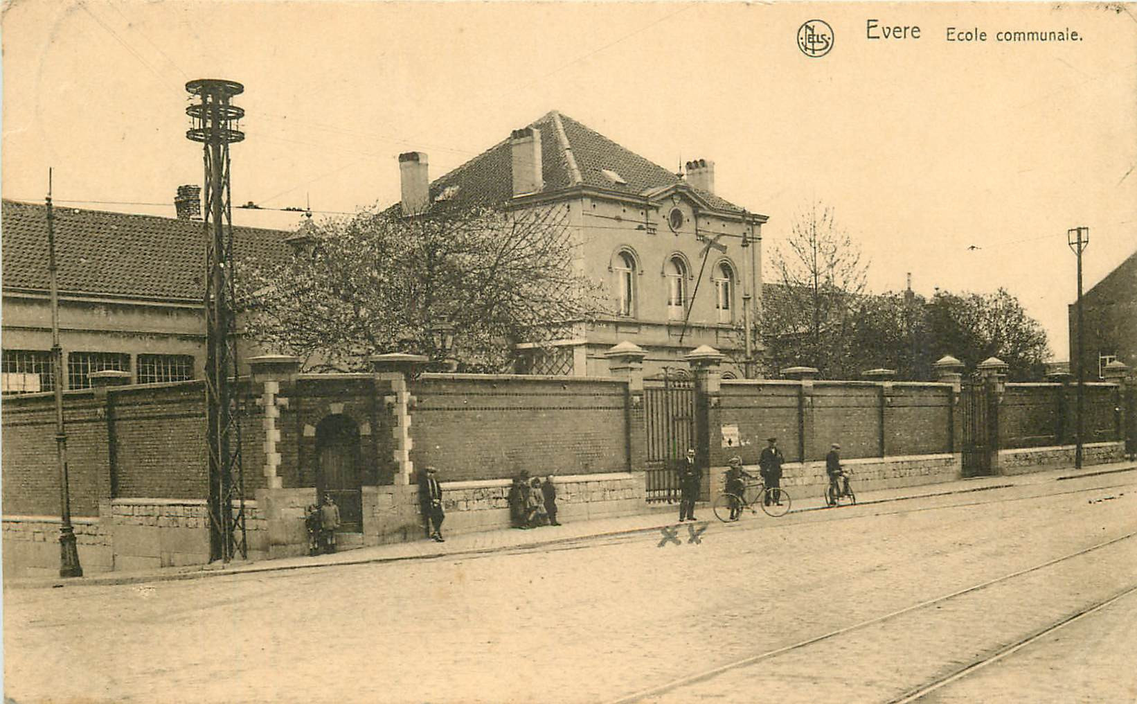 WW EVERE. Ecole Communale en Belgique 1929