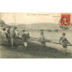 WW 83 TOULON. Les Issaougos Pêcheurs avec filet à la Traîne vers 1908