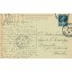 carte postale ancienne 14 CAEN. Top Promotion Boulevard Saint-Pierre Fontaine des 3 Grâces 1924