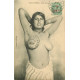 WW MAROC. Belle Mauresque aux seins nus 1912