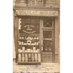 PARIS 14. Epicerie Confiserie Gandard 28 Avenue du Parc Montsouris Chocolat Morand