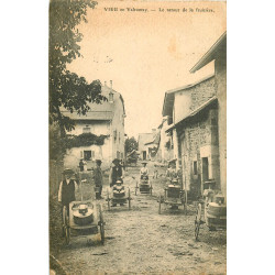 WW 01 VIEU EN VALROMAY. Le retour de la Fruitière 1908