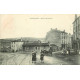 WW 42 GRAND-CROIX. Ligne de Tramway sur Place de la Bachasse 1908