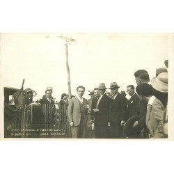 71 BOURBON-LANCY. Fête de l'Aviation en 1931. Aérodrome Aéroplane Aviateur. Photo carte postale