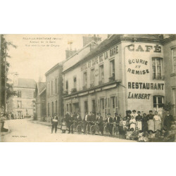 WW 51 RILLY-LA-MONTAGNE. Cyclistes Café Hôtel Restaurant avenue de la Gare rue de Chigny