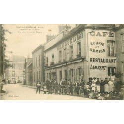 WW 51 RILLY-LA-MONTAGNE. Cyclistes Café Hôtel Restaurant avenue de la Gare rue de Chigny