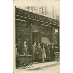 PARIS XIV. Tricycles Au Planteur de Caïffa 4 rue Delambre. Photo carte postale ancienne