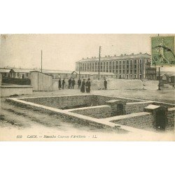 carte postale ancienne 14 CAEN. Top Promotion Nouvelles Casernes d'Artillerie 1918