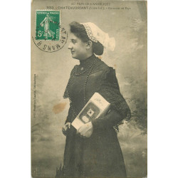 WW PAYS DE LOIRE. Costume de Châteaubriant vers 1912