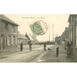 WW 59 STAPLE. Estaminet Saint-Joseph sur la Place 1907