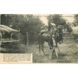 WW ALGERIE. Doussineau Globe-Trotter à la recherche d'un Dromadaire 1913