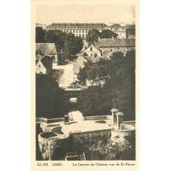 carte postale ancienne 14 CAEN. Top Promotion Caserne du Château