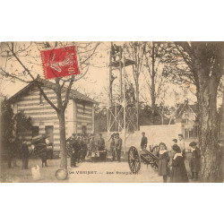 WW 78 LE VESINET. Les Sapeurs Pompiers à l'exercice 1907