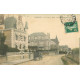 WW 14 CABOURG. Fiacre devant Villas la Tour la Péga les Cerises. Carte toilée 1906