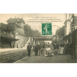 WW 92 MEUDON. Gare Val Fleury Délégations aux victimes Dirigeable République à Versailles 1909