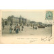 WW 62 BERCK. Jeu de Croquet sur la Plage et l'Eden Casino 1905