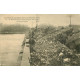 WW PARIS. Inondations Crue 1910. Ordures ménagères Pont de Tolbiac
