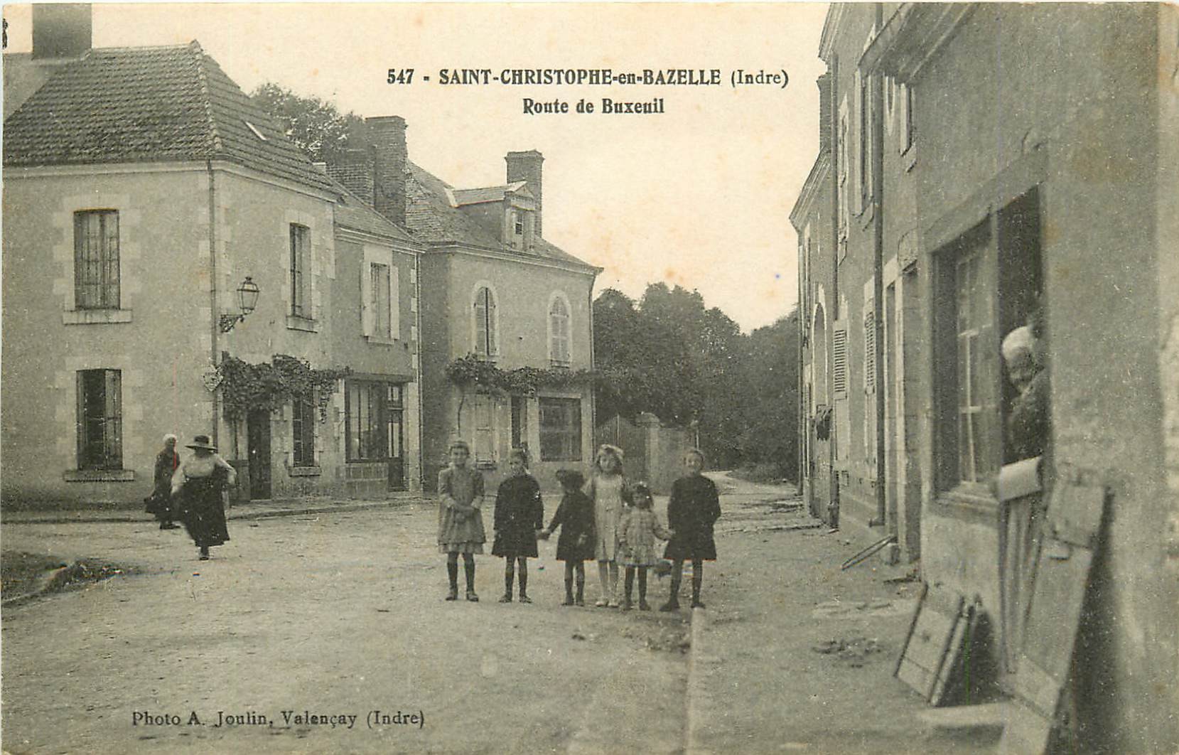 WW 36 SAINT-CHRISTOPHE-EN-BAZELLE. Animation Route de Buxeuil