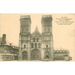 carte postale ancienne 14 CAEN. Top Promotion Abbaye aux Dames Eglise de la Trinité 1914